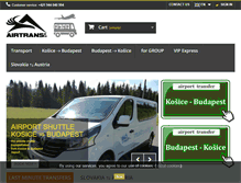 Tablet Screenshot of airtrans.sk